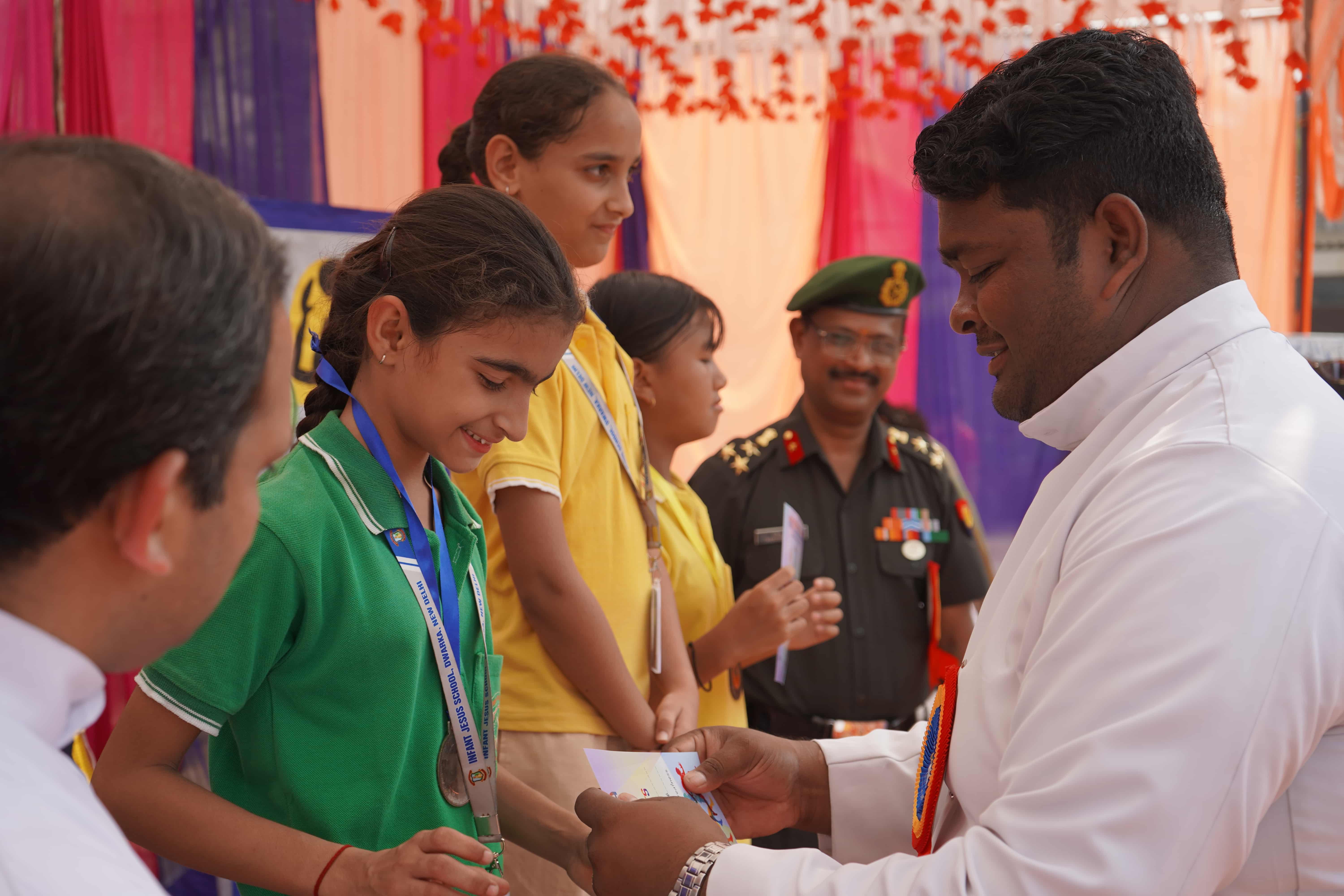 Students performing at Autumn Festival